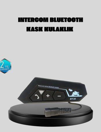 Motosiklet Kask Kulaklığı Bluetooth 5.0 Gürültü Önleme ve Hızlı Bağlantı