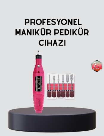 Tırnak Matkap Makinesi – Profesyonel Manikür Pedikür Cihazı Ayarlanabilir Hız ve Sessiz Çalışma