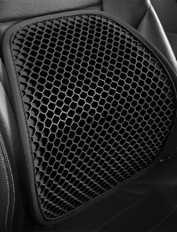 ALLY Jel Destekli Ortopedik Bel Sırt Minderi | Araç Ofis ve Ev Koltukları İçin Ergonomik Bel Sırt Destek Minderi-(5775)