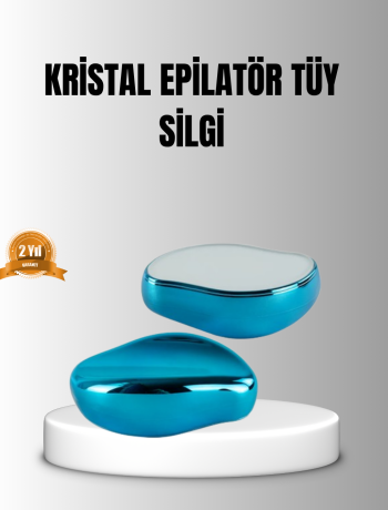 Kristal Tüy Alıcı Epilatör – Acısız Pratik ve Cilt Dostu Tüy Temizliği