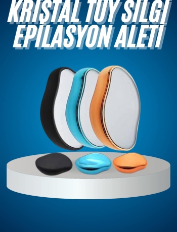 Tüy Silgi Kristal Epilasyon Acısız Ağrısız ve Pratik Epilasyon Aleti