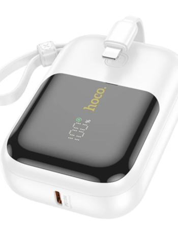 HOCO Q20 Fountain 10000mAh 22.5W+PD20W Dijital Göstergeli Kablolu Powerbank-(5775)