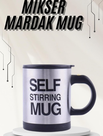 Karıştırıcı Özellikli Mikser Kupa Bardak Termos Bardak