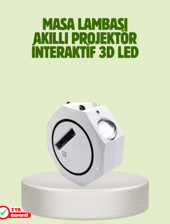 Çok Modlu Yıldız ve Okyanus Efektli Gece Işığı Projektörü