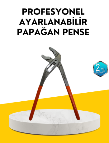 Profesyonel Ayarlı Pense Kurbağacık Ağzı Geniş Açılım