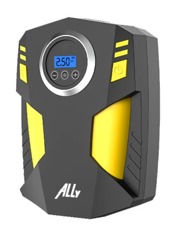 ALLY ST-5002 Dijital Basınç Göstergeli Oto Lastik Şişirme Pompası Hava Kompresörü-(5775)