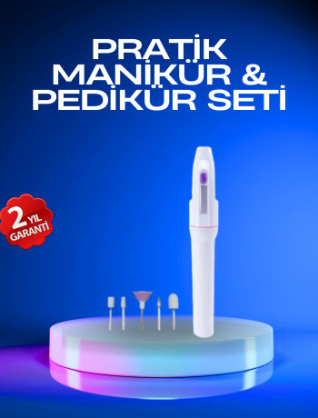 Taşınabilir Profesyonel Elektrikli Tırnak Matkap Seti – Sessiz Güçlü ve Dayanıklı