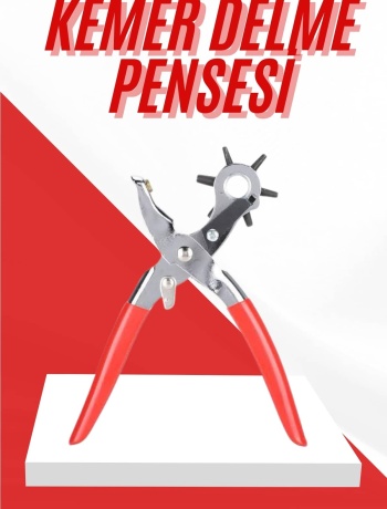 Kemer Delme Pensesi 6 Farklı Boyutta Kemer Delici Ev Deri Kemer