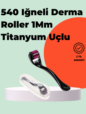 Titanyum İğneli Derma Roller – Evde Cilt Bakımı İçin Uygun