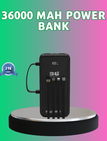 Yüksek Kapasite Taşınabilir Şarj Aleti Çoklu Kablo Çıkışlı