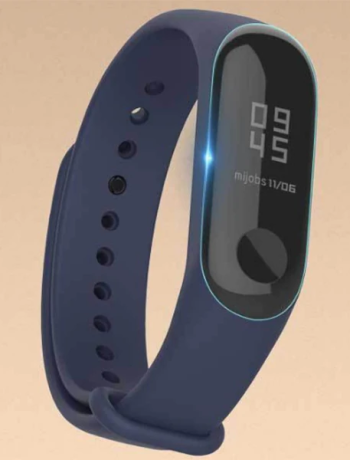 Mijobs Mi Band 3 Darbe Emici Ekran Koruyucu 2 Adet Set-(5775)