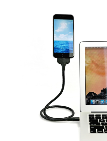 Lazy Acrobat Usb Stand Kablo İphone 5s678 Plus XsXr Usb Kablo-(5775)