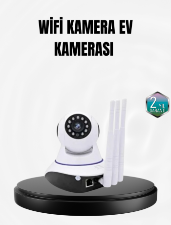 Akıllı IP Güvenlik Kamerası – 1080P HD Gece Görüşlü Hareket Algılamalı