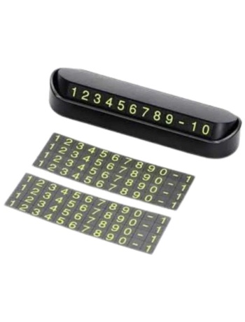 Tüm Araçlara Uyumlu Araç Içi Park Numaratör Oto Araç Numaratör