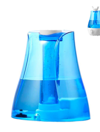 EZERE QTUM9 Çift Sprey Ultrasonik Hava Nemlendirici 3.5L Üst Su Haznesi-(5775)