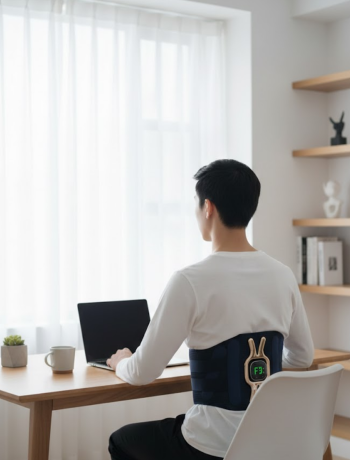 Isıtmalı Bel ve Bacak Masaj Kemeri Vücut Destekli