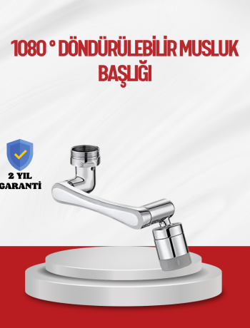 1080° Çok Yönlü Musluk Aparatı Püskürtme ve Köpük Akışlı