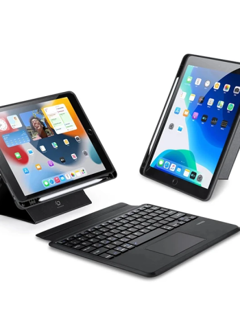 Dux Ducis iPad 7- 8-9 10.2  iPad Air3- iPad Pro 10.5(2017) DK Series Kablosuz Bluetooth Klavye-(5775)