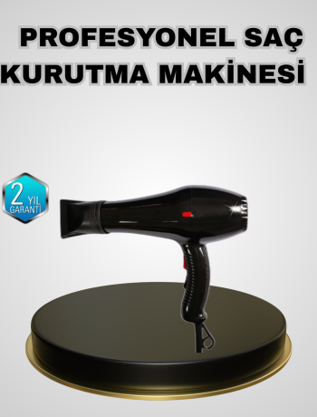 Profesyonel 2200W Fön Makinesi Soğuk Sıcak Üflemeli İki Kademeli