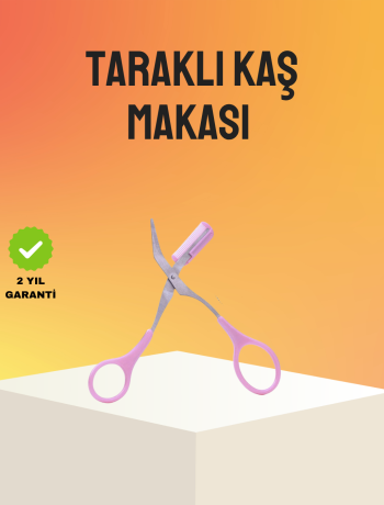 Kaş Düzeltme Makası Taraklı – Profesyonel ve Pratik Kaş Bakımı