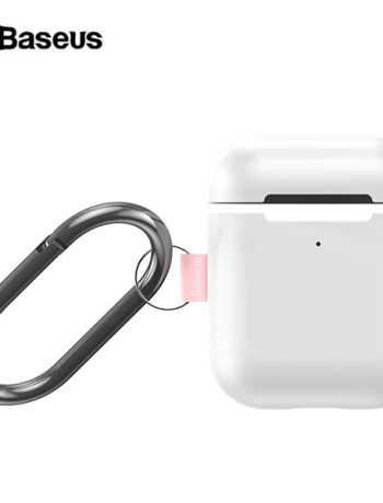 Baseus Woven Label Hook AirPods 1/2 Koruma kılıf+Anahtarlık-(5775)