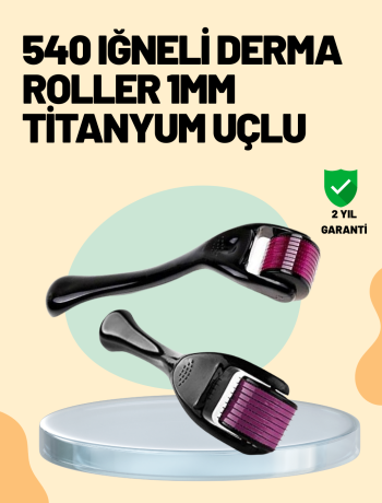 Cilt Yenileyici Derma Roller – Mikro İğneli Bakım Aracı