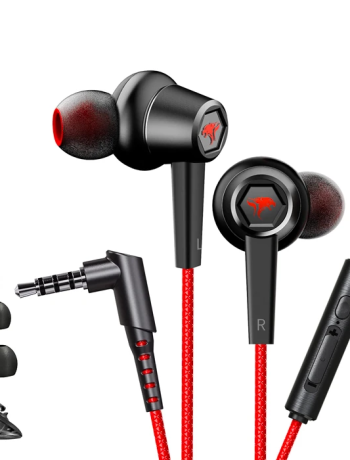 Xmowi VX2 Gaming 3.5MM Kulak İçi Mikrofonlu Oyuncu Kulaklığı Gurultu Engelleyici-(5775)