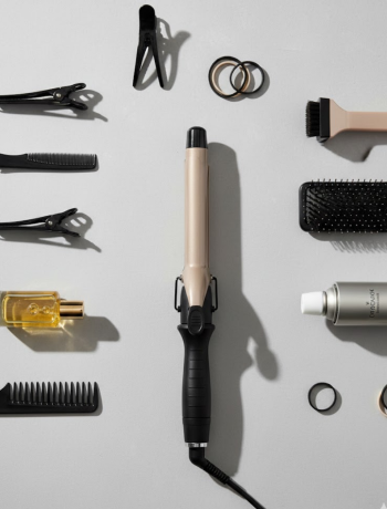 Profesyonel 25 mm Saç Maşası Kalın Bukle Etkili