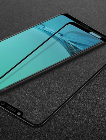 Huawei Honor Play Full Glue Tempered Full Cam Ekran Koruyucu-(5775)