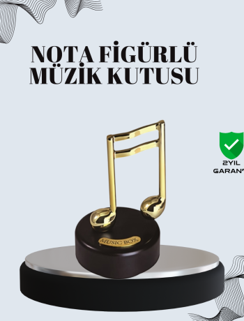 Nota Figürü Müzik Kutusu Melodious Model