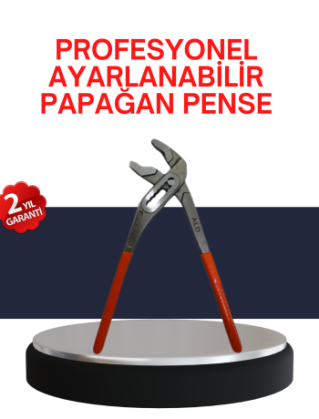 Dayanıklı Çelik Papağan Pense Ergonomik Yalıtımlı Sap