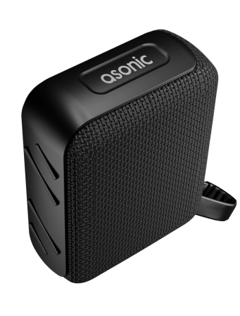 ASONIC AS-03 SİYAH 5W BT/USB/TF/TWS 1200mAh Batarya Bluetooth V5.3 Kablosuz Taşınabilir Speaker(1923)