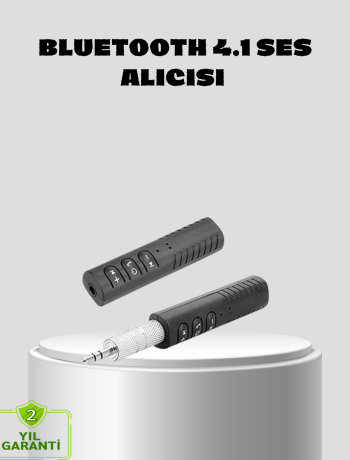 Kablosuz Bluetooth Ses Adaptörü 4.1 Teknolojili ve 10m Menzilli
