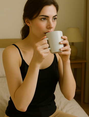 İp Asklılı Bluz (Atlet- tşhirt) LİKRALI-(17952)