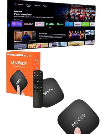 Mx Box Android Tv Media Sound 4K Ultra HD Görüntü Kaliteli
