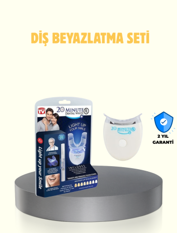 LED Işıklı Profesyonel Diş Beyazlatma Seti