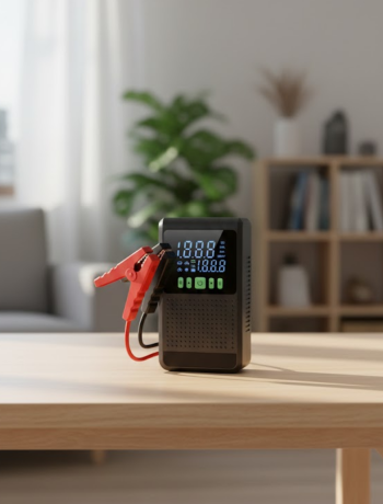 Şarjlı Araç Akü Takviyeli Hava Pompası Powerbank Özellikli