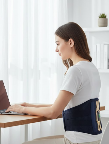 Bel Karın ve Sırt İçin Isıtmalı Masaj Cihazı