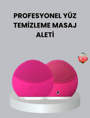 3 Fonksiyonlu Yüz Temizleme ve Masaj Cihazı – Su Geçirmez Şarjlı Ölü Deri Temizleyici ve Cilt Yenileyici