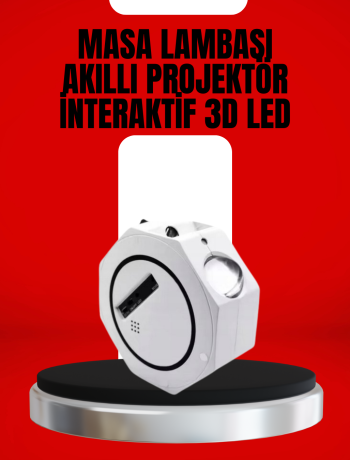Taşınabilir 360° Ayarlanabilir Gökyüzü Projeksiyon Lambası