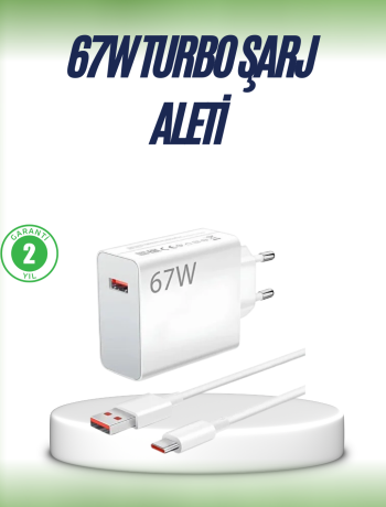 67 Watt Çift Turbo Şarj Adaptörü Oppo Reno 4 5 6 Uyumlu
