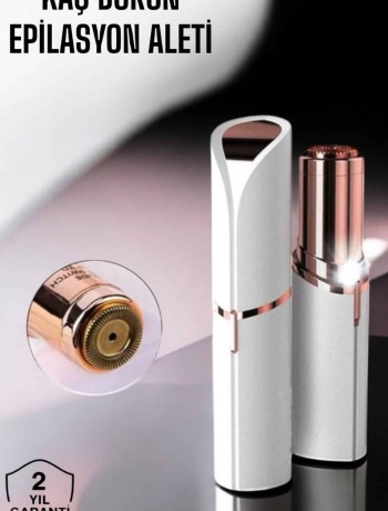 Taşınabilir ve Şık Yüz Kaş Epilatörü Hassas Ciltlere Özel