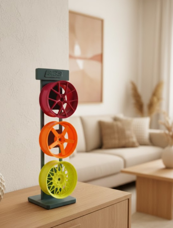 Üçlü Jant Dekoratif Aksesuar Renkli Modern Salon Dekoru