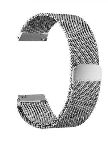 22MM Gear S3 Watch 4 -GT2 GT2E 46MM KayışKordon Metal Milano Loop-(5775)