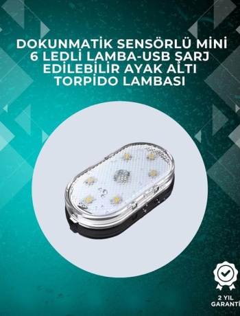 Araç İçi Dekorasyon İçin Manyetik ve Yapışkanlı LED Ambiyans Lambası