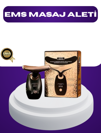 Yüz ve Boyun İçin Cilt Sıkılaştırıcı Masaj Cihazı