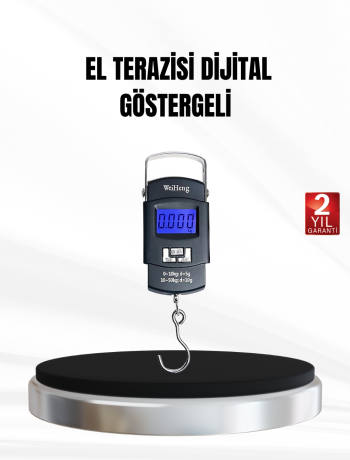 Dijital El Terazisi – Hassas Bavul Tartısı Gülen Yüz Tasarımlı