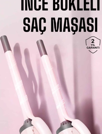 Saç Maşası 10MM İnce Bukle Taşınabilir Saç Kıvırma Çubuğu