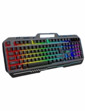 Işıklı Oyuncu Q Klavye Mouse Seti Siyah Gaming Oyuncu Klavye