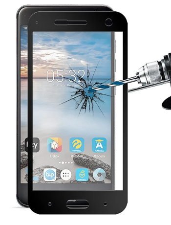 Turkcell T80 3d Full Kaplama Kırılmaz Cam Ekran Koruyucu-(5775)
